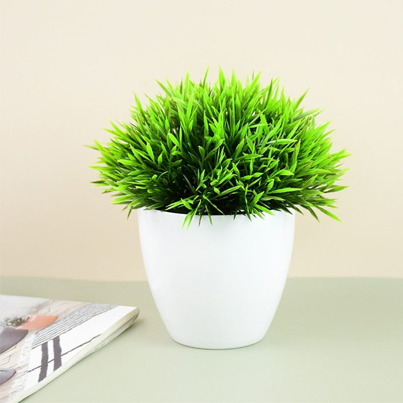 Small Artificial Potted Bonsai Tree Plants