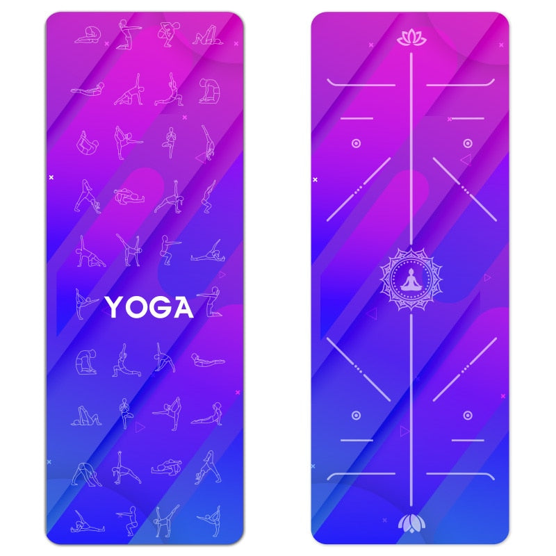 Creative Design Yoga Pilates Fitness Mat