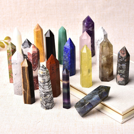 36 Color Natural Crystal Stones