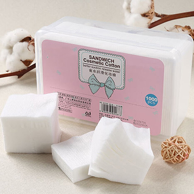 1000Pc Disposable Makeup Remover Cleansing Wipes