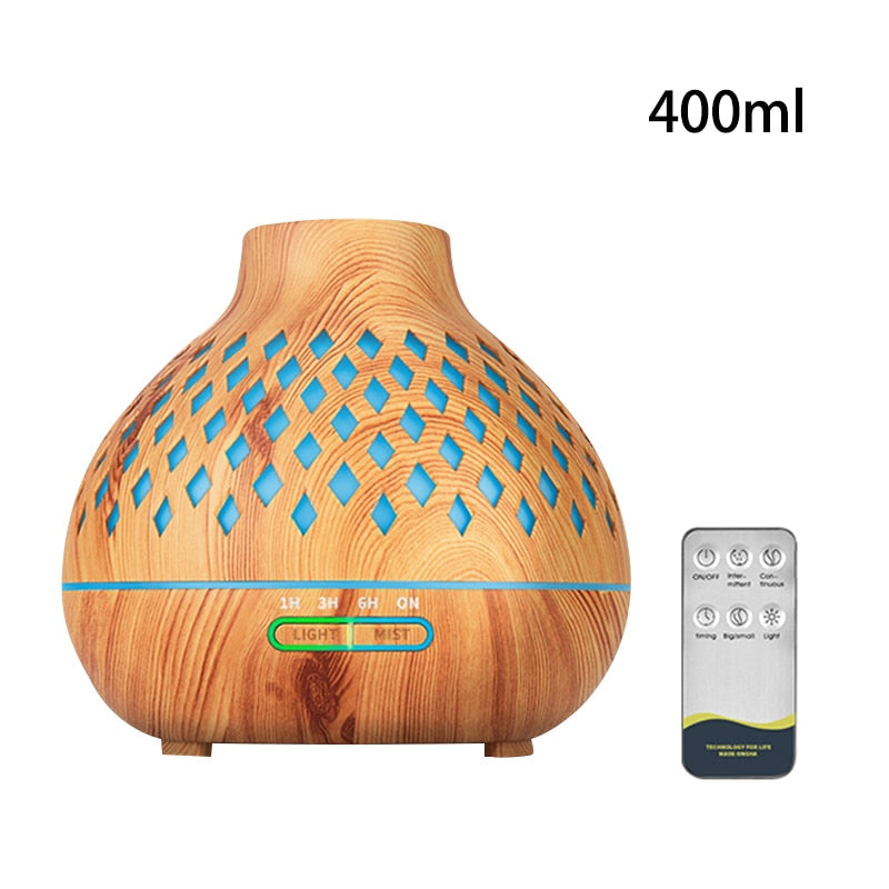 Electric LED Lamp Essential Oil Diffuser