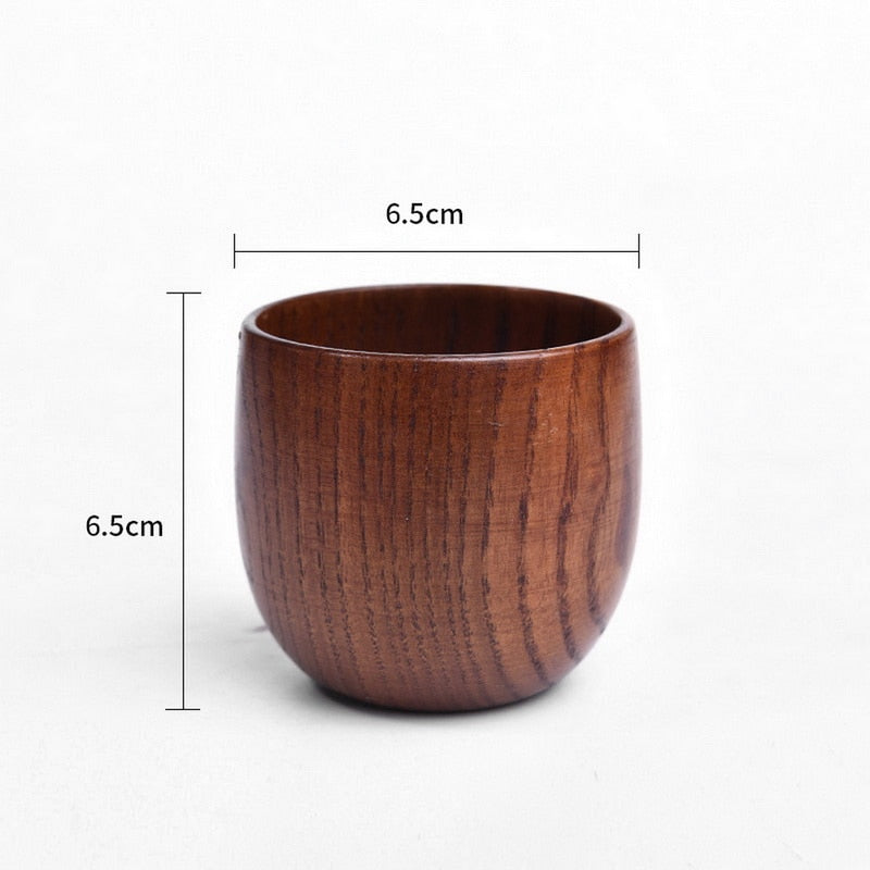 Handmade Natural Spruce Wood Drinkware