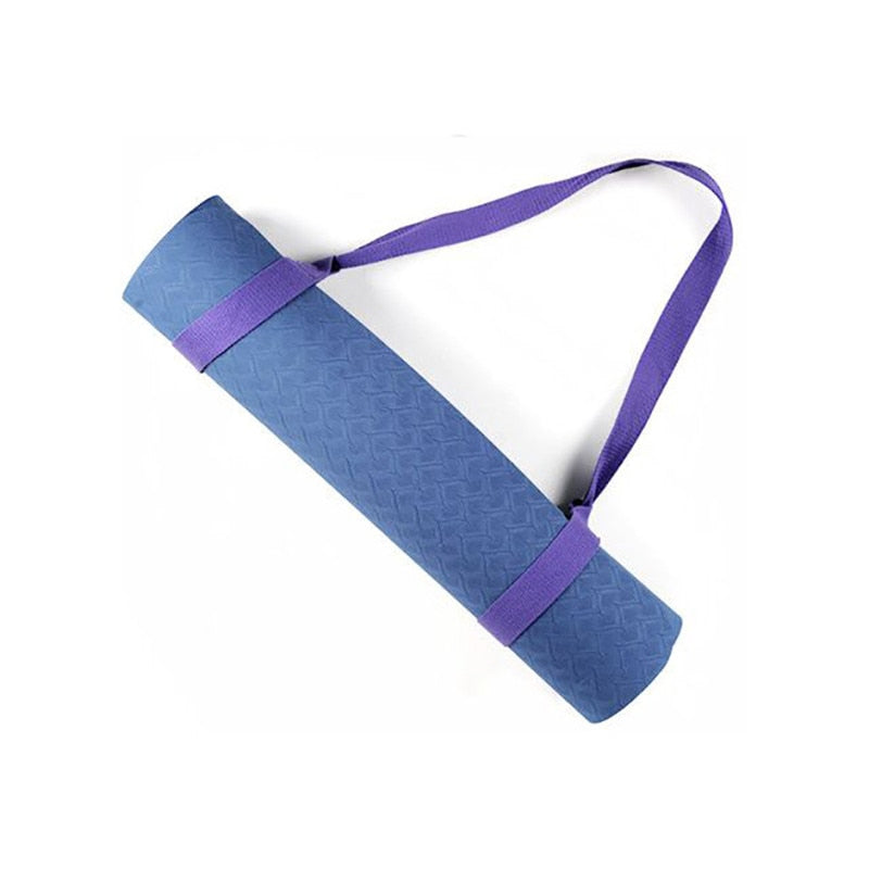 Yoga Mat Sling Carrier With Adjustable Straps