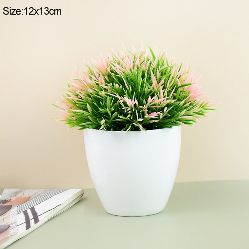 Small Artificial Potted Bonsai Tree Plants