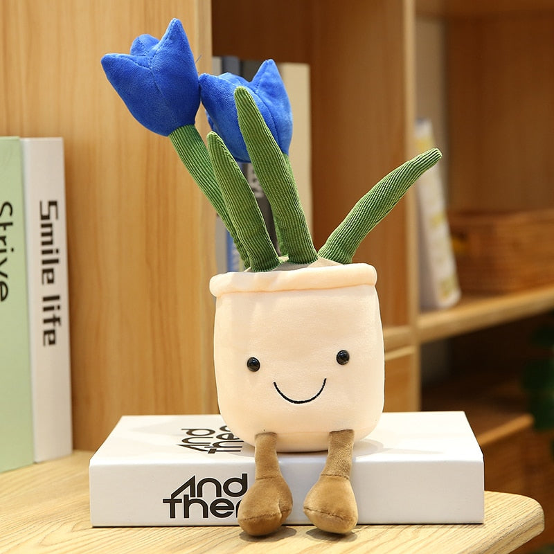 Adorable Lifelike Plush Stuffed Succulent Plant Toys