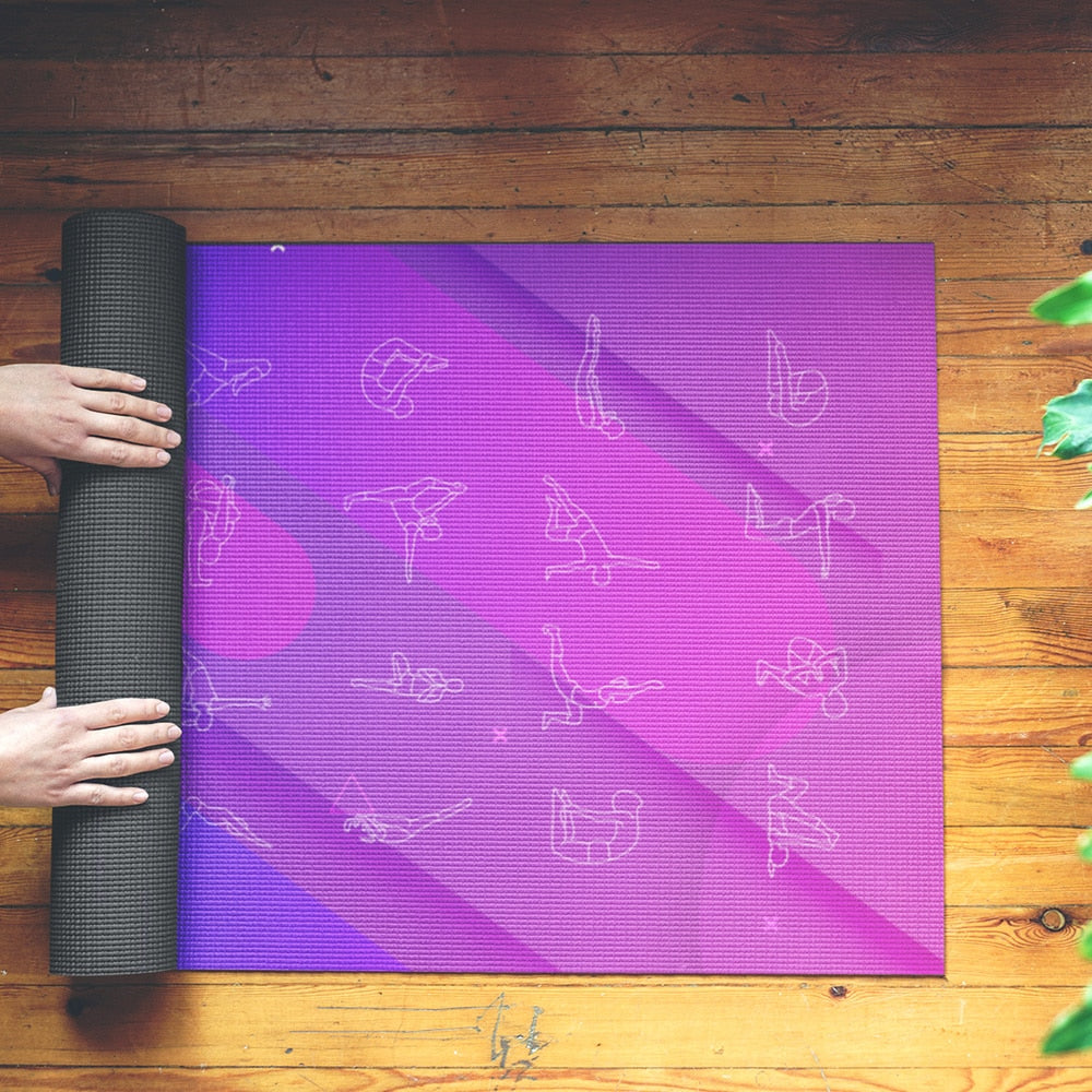 Creative Design Yoga Pilates Fitness Mat