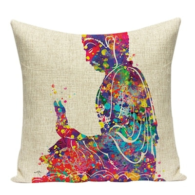 Creative Digital Printed Southeast Watercolor Pillowcase