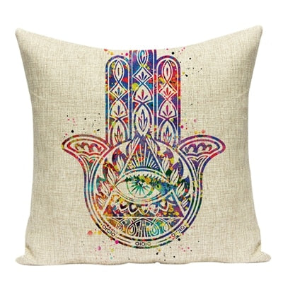 Creative Digital Printed Southeast Watercolor Pillowcase