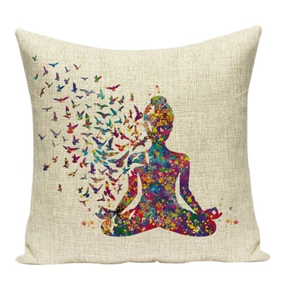 Creative Digital Printed Southeast Watercolor Pillowcase