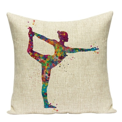 Creative Digital Printed Southeast Watercolor Pillowcase