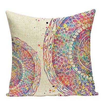 Creative Digital Printed Southeast Watercolor Pillowcase