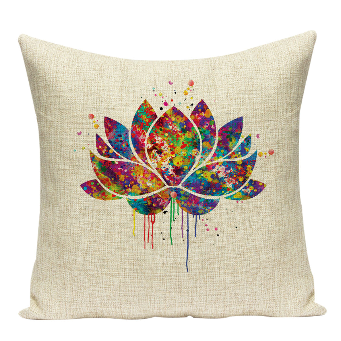 Creative Digital Printed Southeast Watercolor Pillowcase