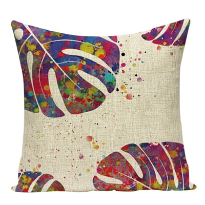 Creative Digital Printed Southeast Watercolor Pillowcase