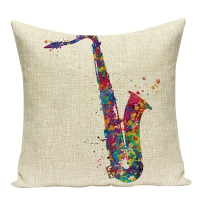 Creative Digital Printed Southeast Watercolor Pillowcase