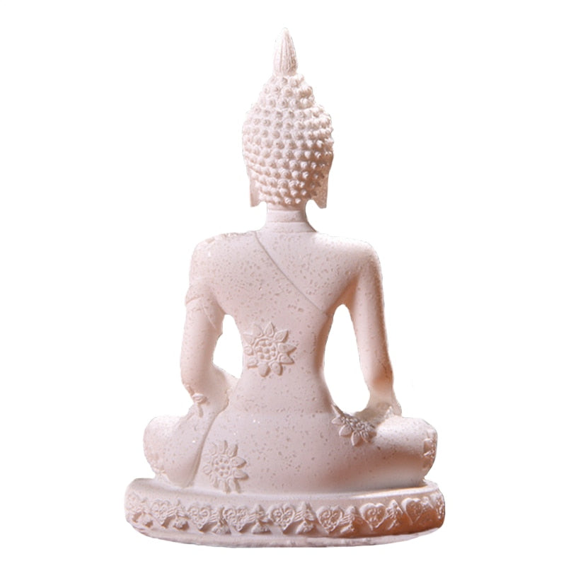 Miniature Sandstone Buddha Statues