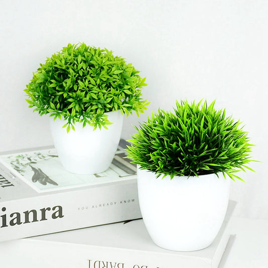 Small Artificial Potted Bonsai Tree Plants