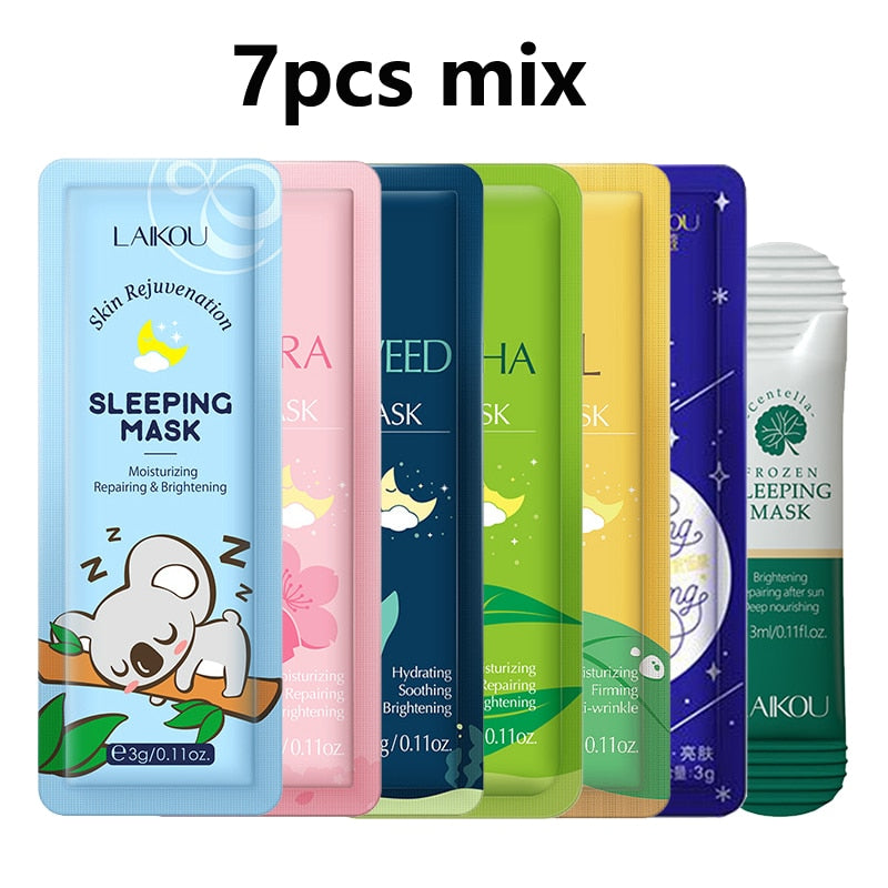 7pc Moisturizing/Hydrating Facial Mask