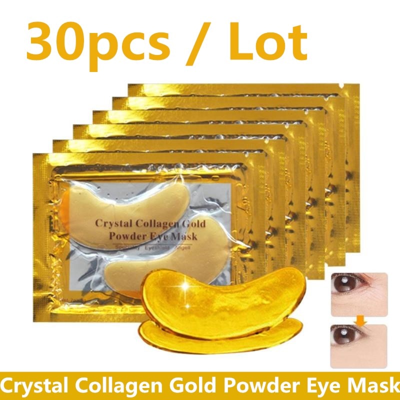 Crystal Collagen Gold Powder Eye Masks