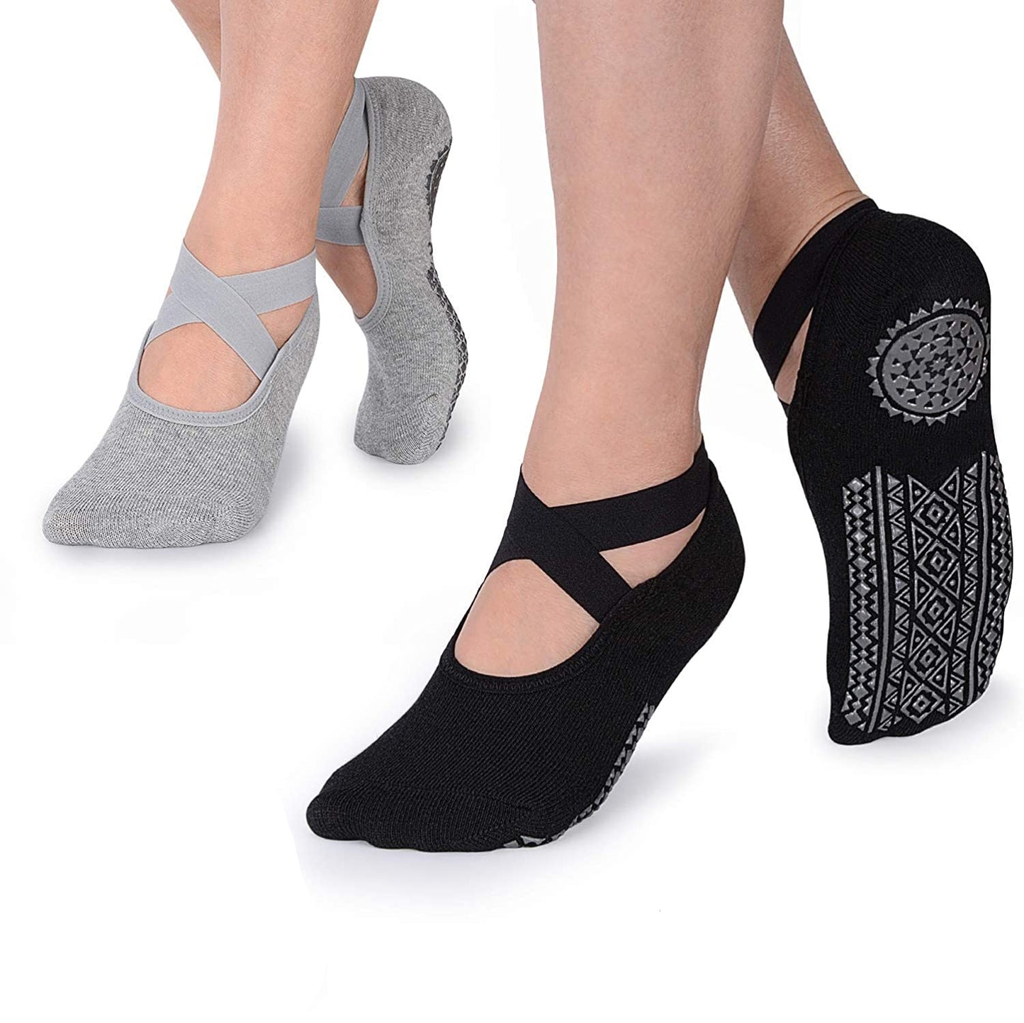 Women's Non-Slip Yoga Socks Ideal For Pilates Barre Yoga And Ballet