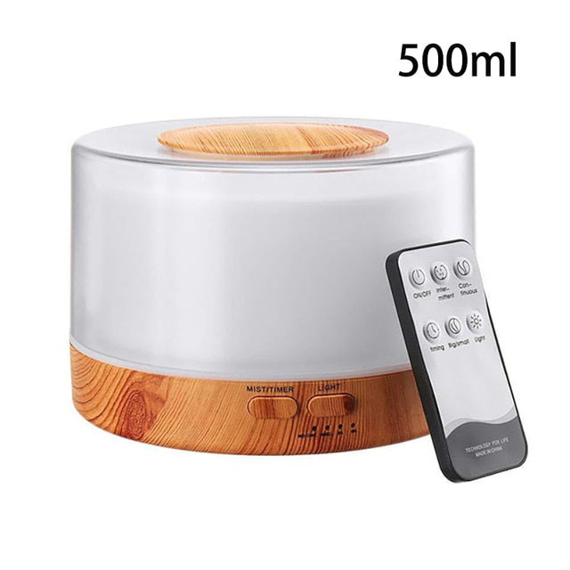 Electric LED Lamp Essential Oil Diffuser