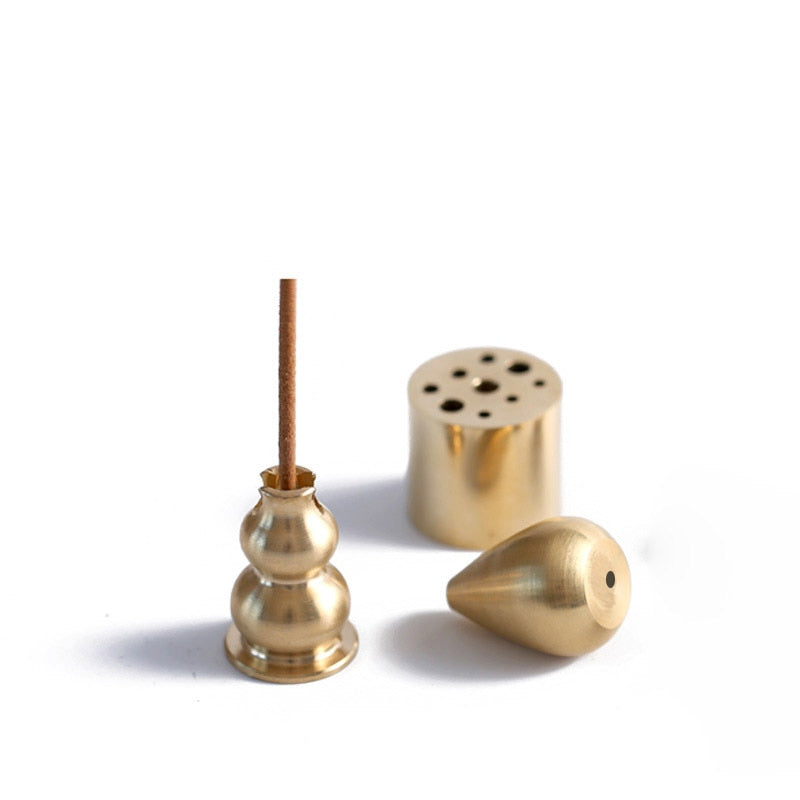 1PC Zen Portable Brass Incense Holder