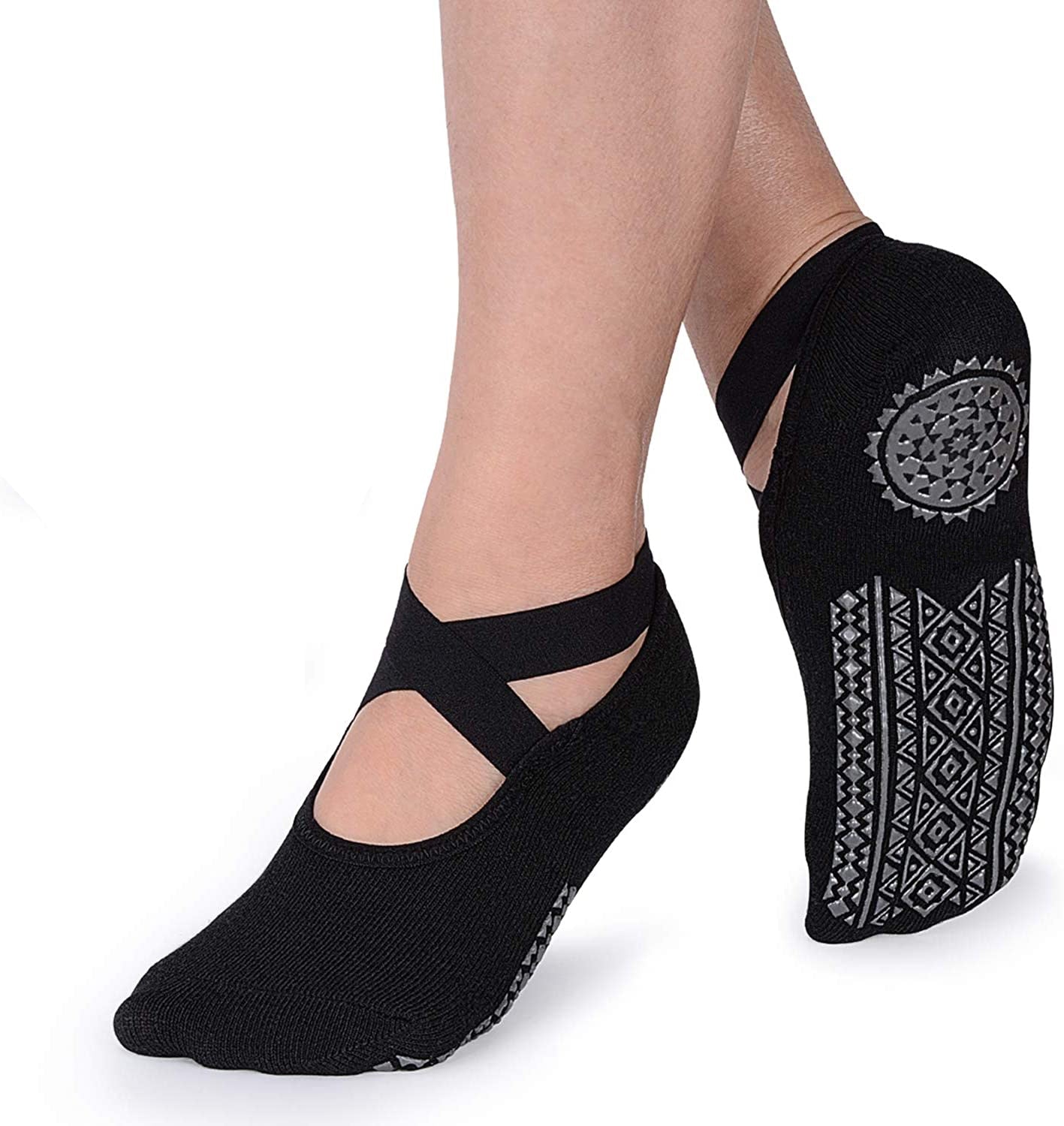 Women's Non-Slip Yoga Socks Ideal For Pilates Barre Yoga And Ballet