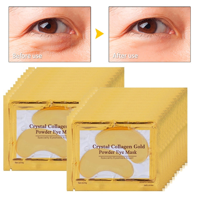 Crystal Collagen Gold Powder Eye Masks