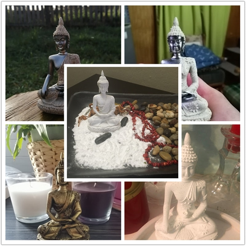 Miniature Sandstone Buddha Statues