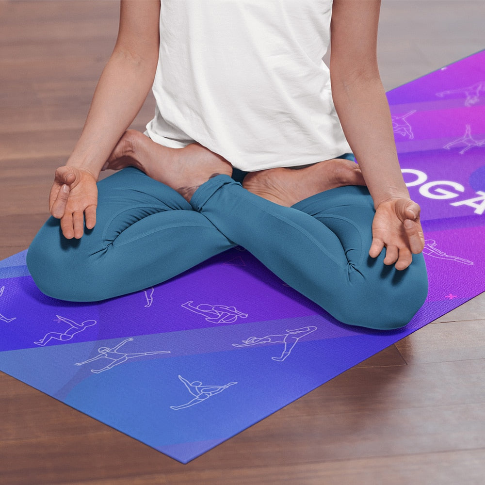 Creative Design Yoga Pilates Fitness Mat