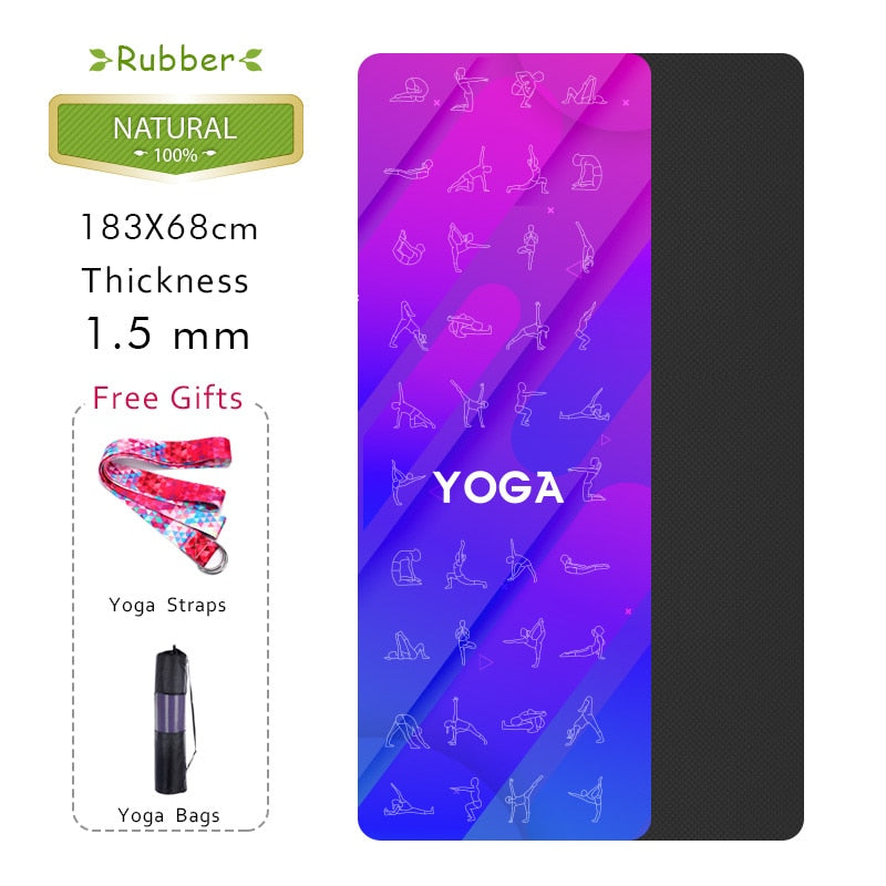 Creative Design Yoga Pilates Fitness Mat