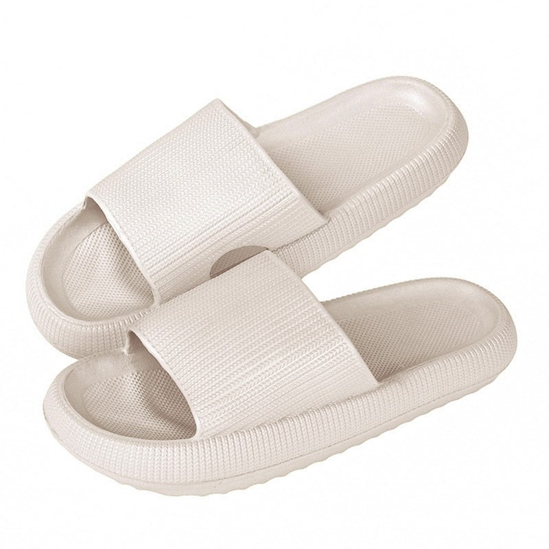 Thick Serrated Sole Summer Beach Slides