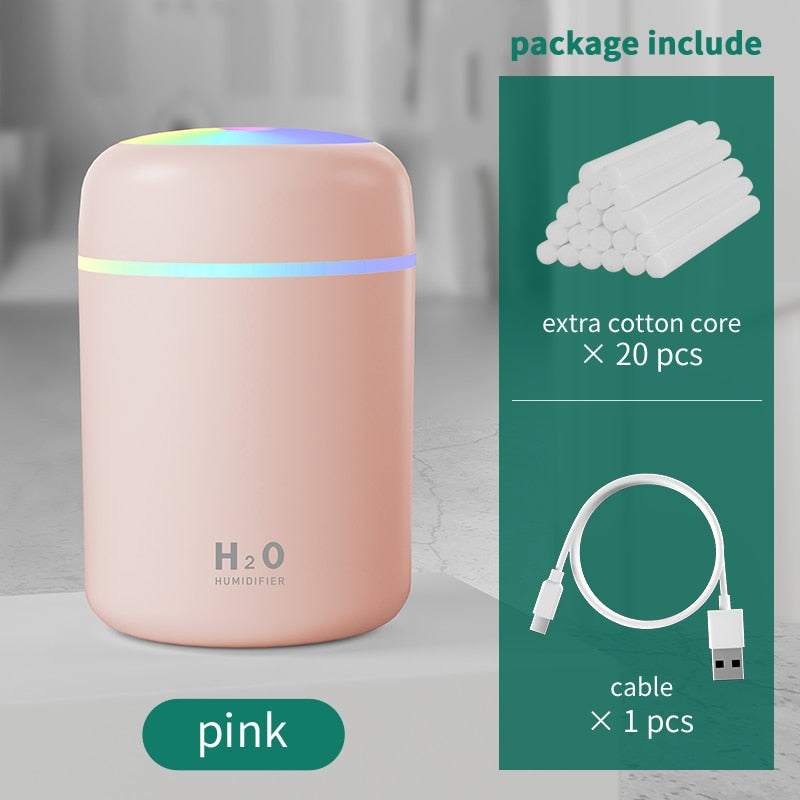 Mini Ultrasonic Aromatherapy Essential Oil Diffuser