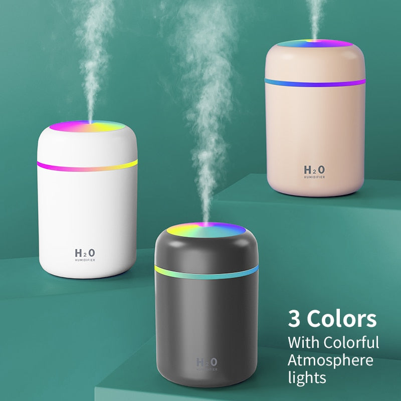 Mini Ultrasonic Aromatherapy Essential Oil Diffuser