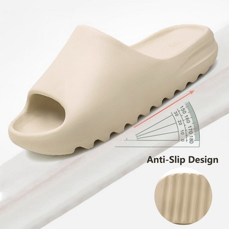 Thick Serrated Sole Summer Beach Slides