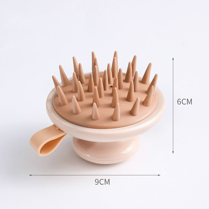 Silicone Shampoo  Scalp Massage Brush