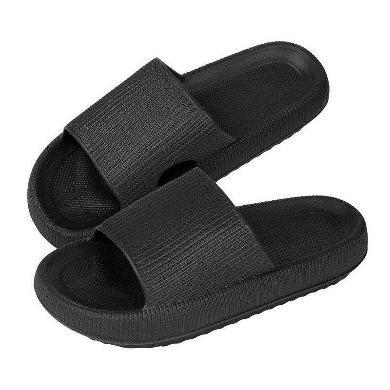 Thick Serrated Sole Summer Beach Slides