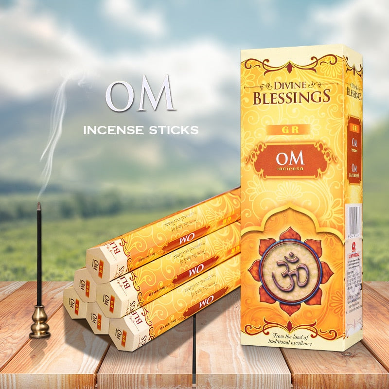 Indian Incense Sticks, Incense Holder Included