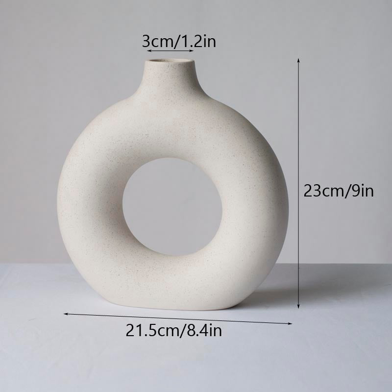 Nordic Ceramic Zen Flower Vases