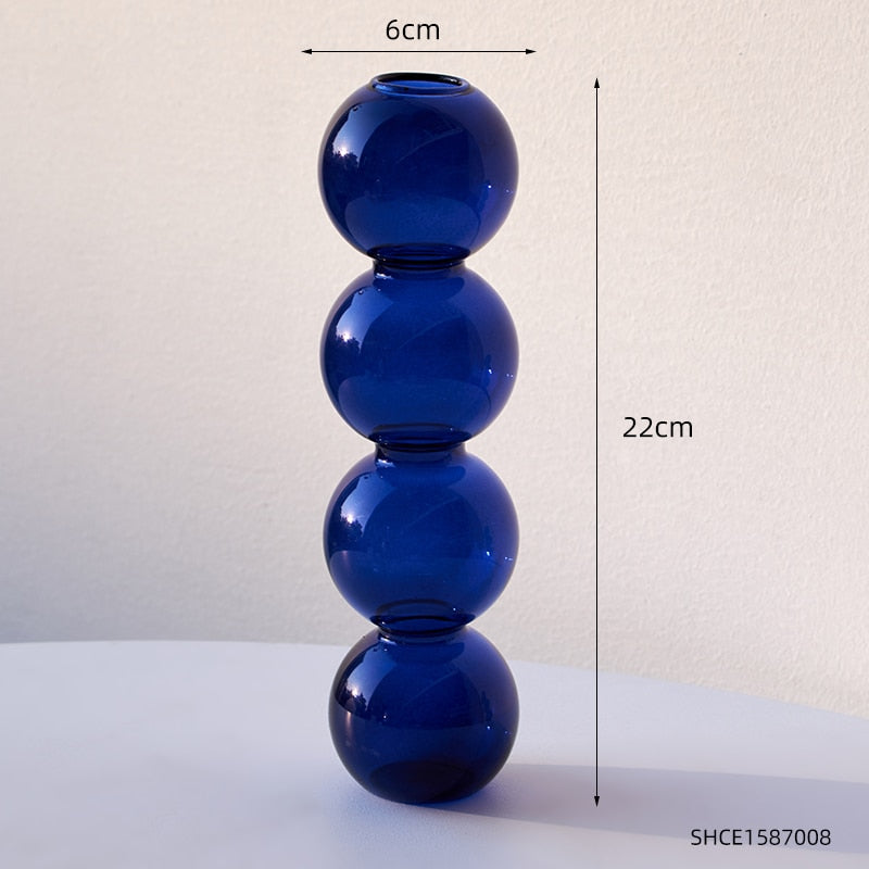 Nordic Design Glass Bubble Vase