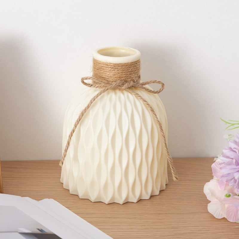 Nordic Style Imitation Ceramic Flower Vase