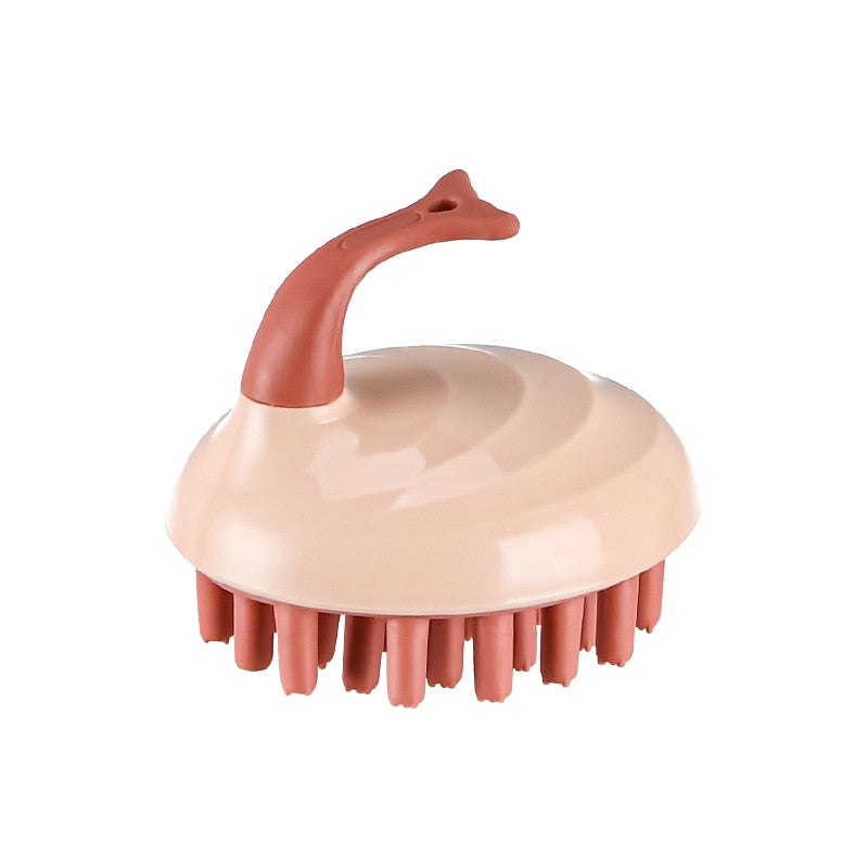 Silicone Shampoo  Scalp Massage Brush