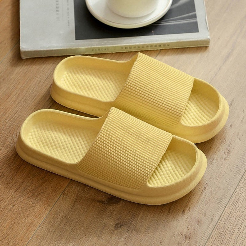 Thick Serrated Sole Summer Beach Slides