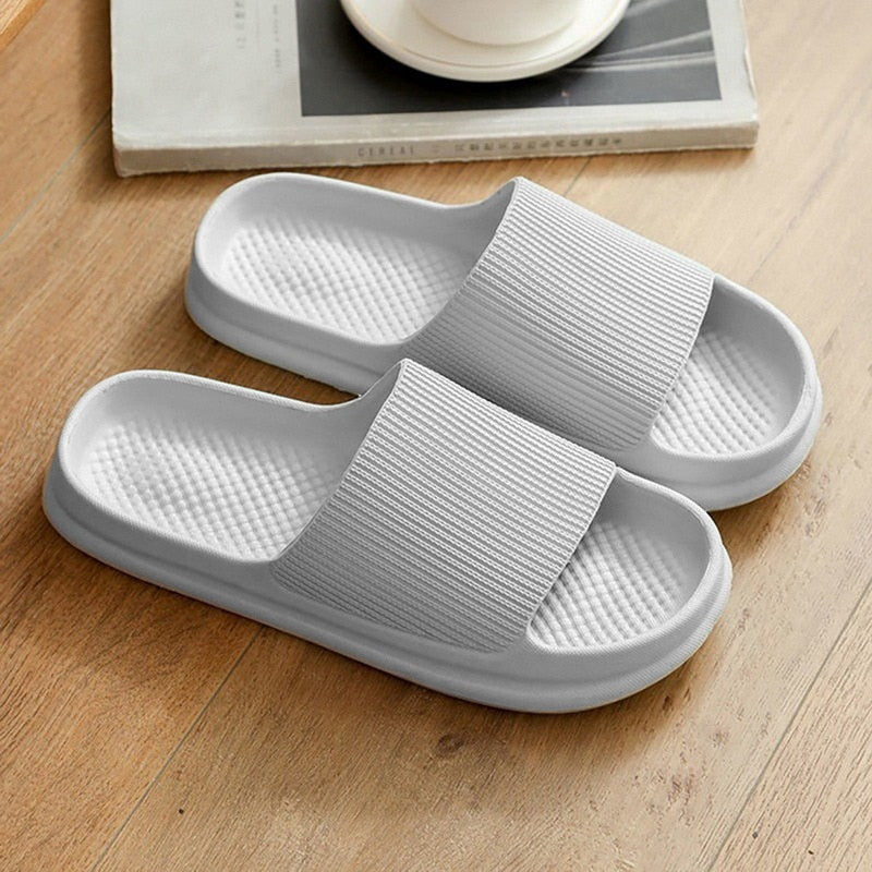 Thick Serrated Sole Summer Beach Slides