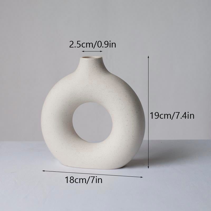 Nordic Ceramic Zen Flower Vases