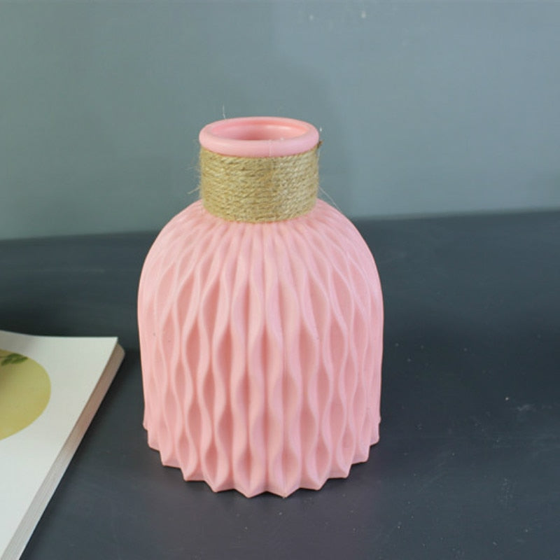 Nordic Style Imitation Ceramic Flower Vase