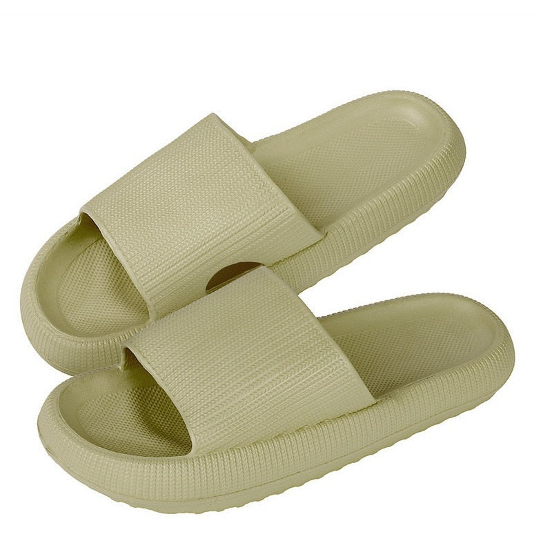 Thick Serrated Sole Summer Beach Slides