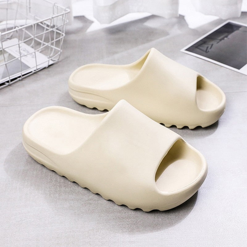 Thick Serrated Sole Summer Beach Slides