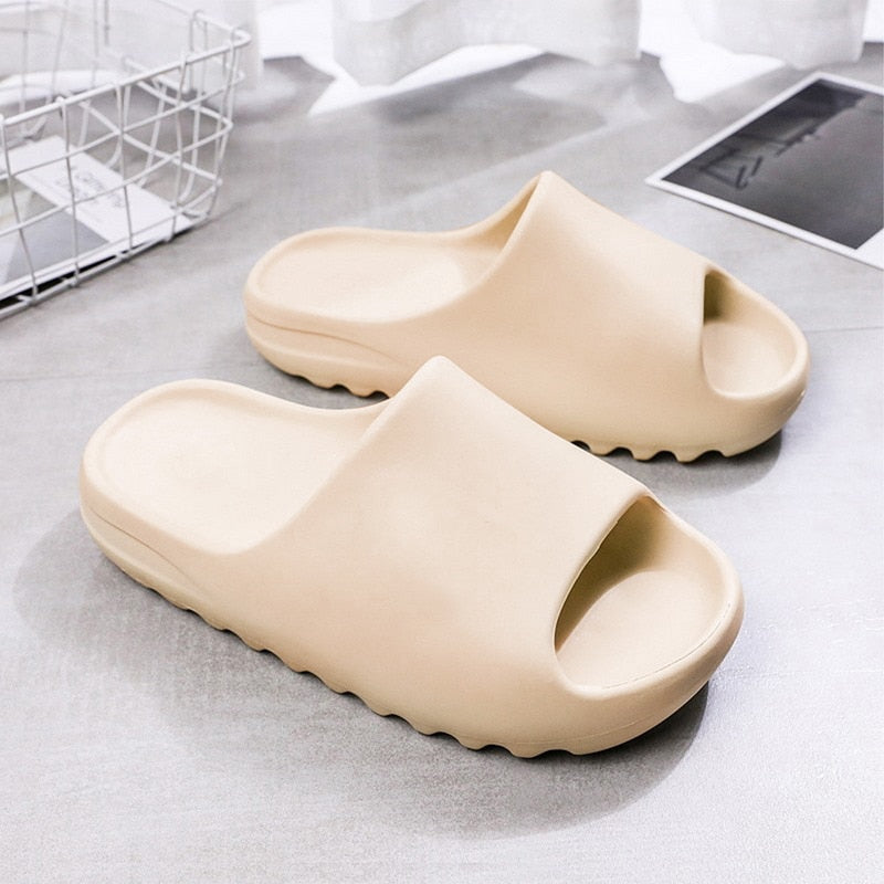 Thick Serrated Sole Summer Beach Slides