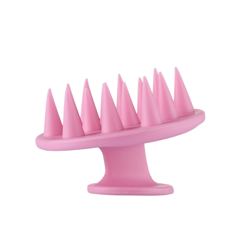 Silicone Shampoo  Scalp Massage Brush