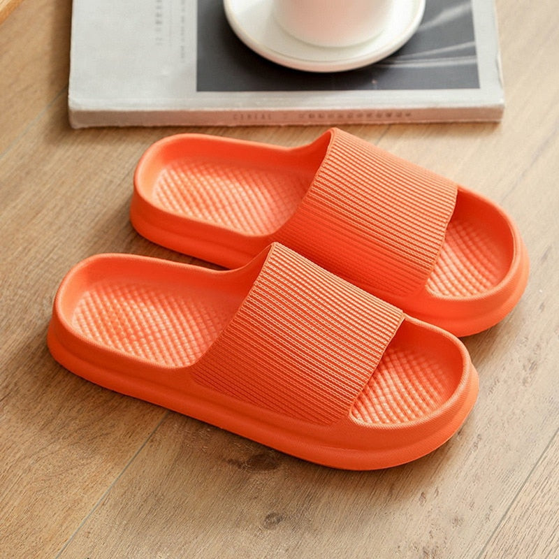 Thick Serrated Sole Summer Beach Slides